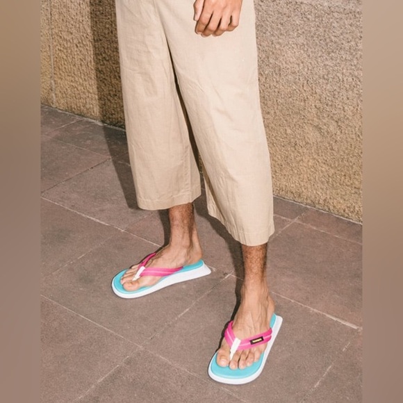 Havaianas Blue Fuchsia Tradi Zori  Unisex Flip-Flops - Picture 12 of 16